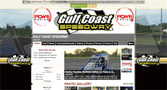 Desktop Screenshot of gulfcoastspeedway.com